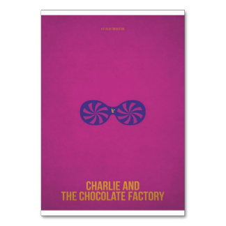 Numeração De Mesa The sweet chocolate factory_