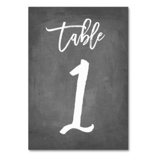 Numeração De Mesa Tipografia Chic Número de Tabela de Quadro MESA