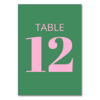 Tipografia Negrita Moderna Rosa Verde Bat Mitzvah