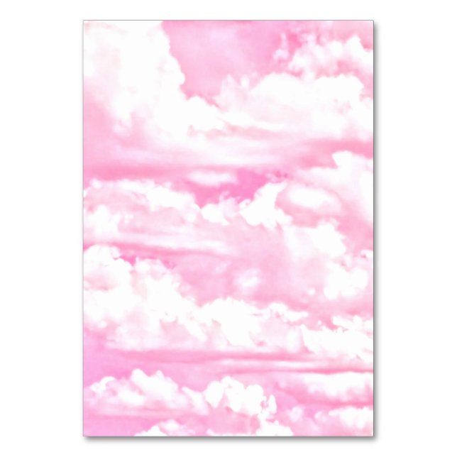 Numeração De Mesa Todos os Decores Festivos Rosa (Frente)