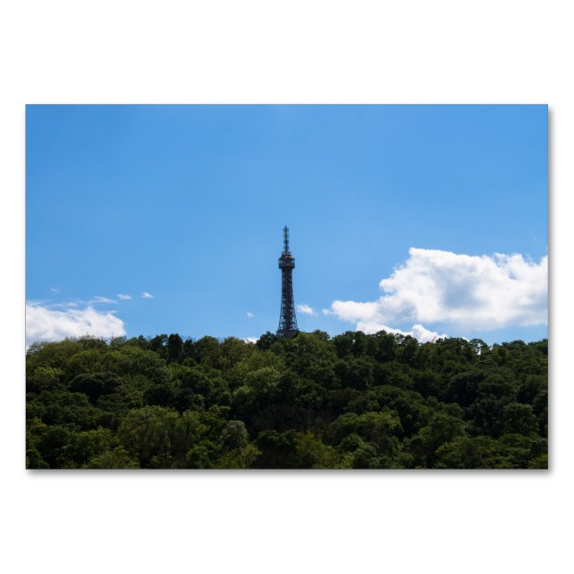 Numeração De Mesa Torre de Pesquisa de Petřín (Frente)
