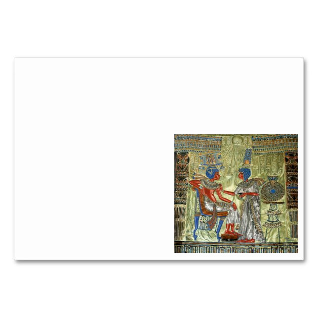 Numeração De Mesa Trono de Tutankhamon (Frente)
