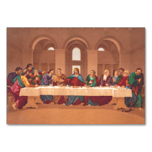 Numeração De Mesa Última Ceia de Jesus Cristo