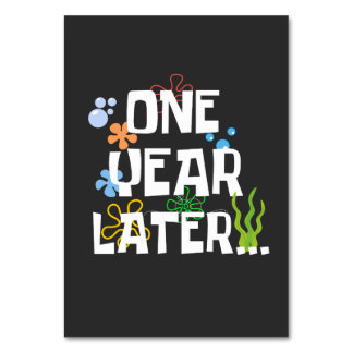 Numeração De Mesa Um Ano Depois, Festa Engraçada De primeiro anivers