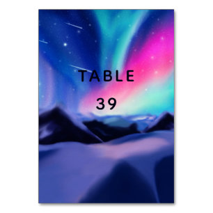 Numeração De Mesa Um Milhão de Sonhos Aurora Número da Tabela