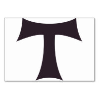 Um tau cruz Santo Anthony