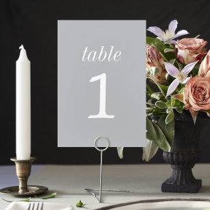 Numeração De Mesa Verdadeira Simplicidade 2 Sterling Wedling Table N