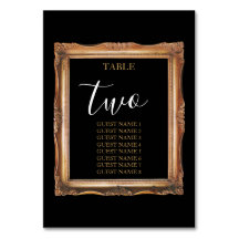 Vintage Black & Dourado Wedding