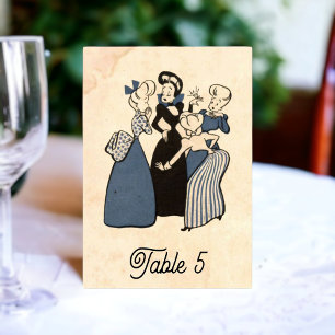 Numeração De Mesa Vintage Retro Funny Noivado Ring Rustic Casamento