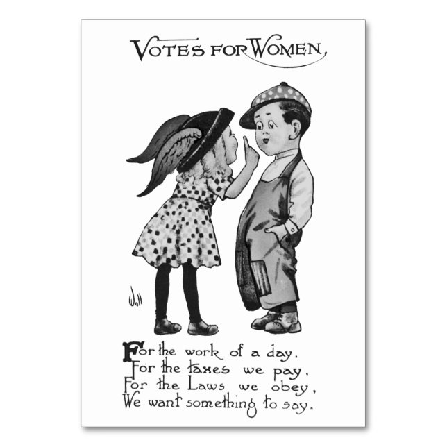 Numeração De Mesa Votos A Favor Das Mulheres (Frente)