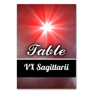 Numeração De Mesa VX Sagittarii
