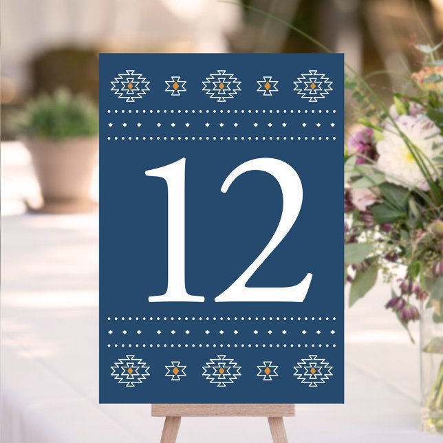 Numeração De Mesa Western Wedding Table Number, Rio Rancho Wedding (Rio Rancho Western Wedding Table Number by Fiesta Valley Print)