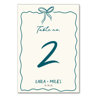 Numeração De Mesa Whimsical Hand drawn wedding Event 