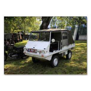 Numeração De Mesa White Puch Haflinger