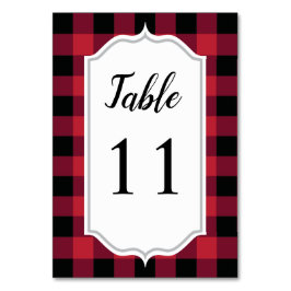 Numeração De Mesa Xadrez Clássica Buffalo Verificar Casamento Vermel