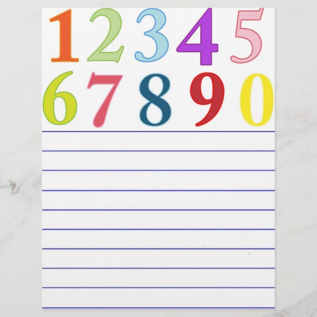 Numerals Letterhead (Frente)
