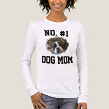 Número 1 Mãe de cachorro Dia das Mães Amantes de A