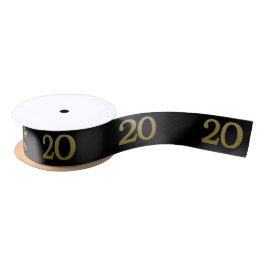 Número 20 Faixa de Opções de Satin