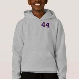 Número 444 Sports Jersey Hoodie