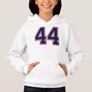 Número 444 Sports Jersey Hoodie