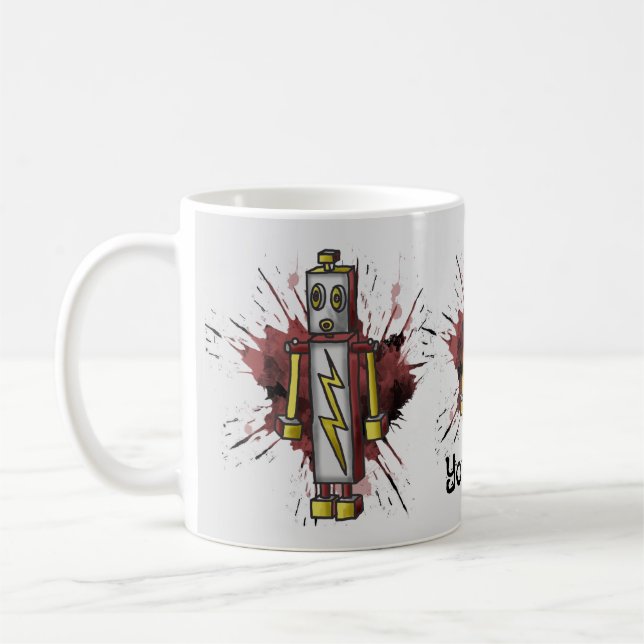 Número 5 - Caneca robótica (Esquerda)