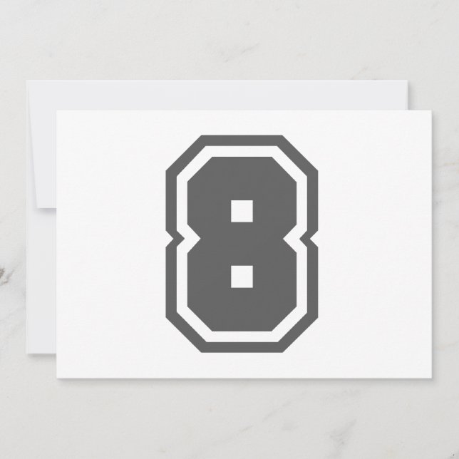 Número 8 (Frente)