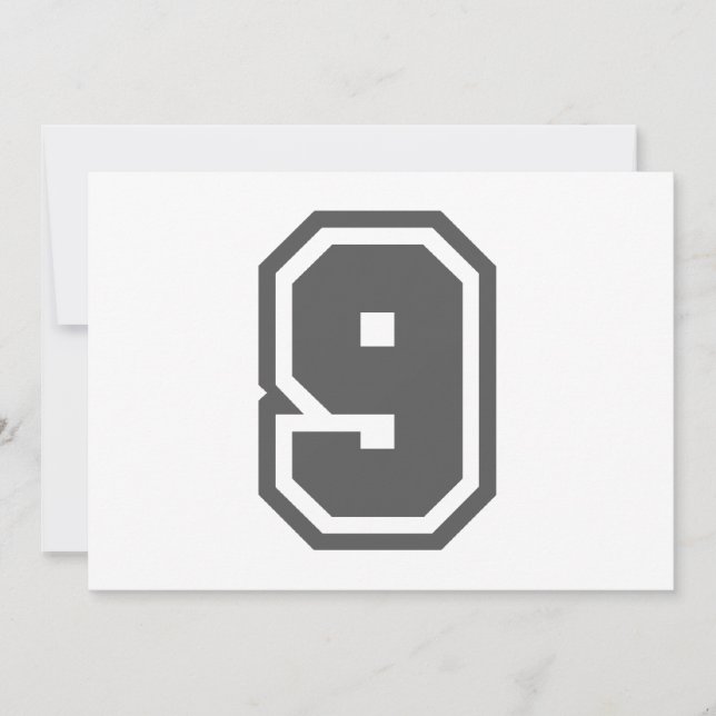 Número 9 (Frente)