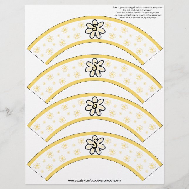 Número Amarelo de Energia da Flor ou Cozinhas Inic (Frente)