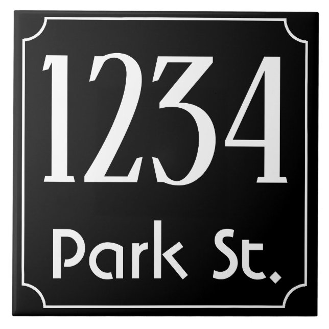 Número da Casa com a Rua (Frente)