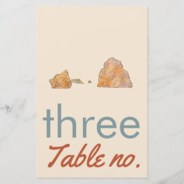 número da mesa de casamento com animais do oceano