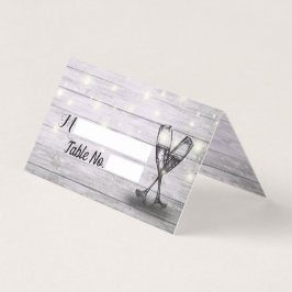 Número da Tabela Caseira Escort Vidros de Champanh