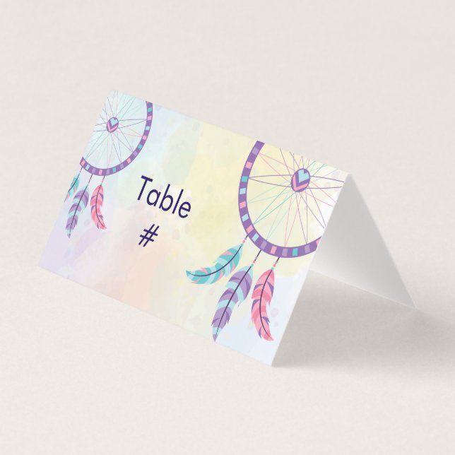 Número da tabela da Celebração de Aniversário do D (Frente)