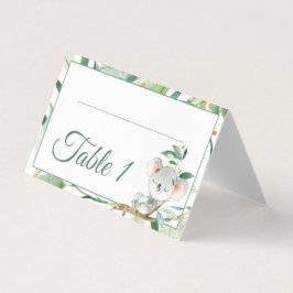 Número da Tabela de Aniversário do Chá de fraldas 