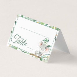 Número da Tabela de Aniversário do Chá de fraldas 