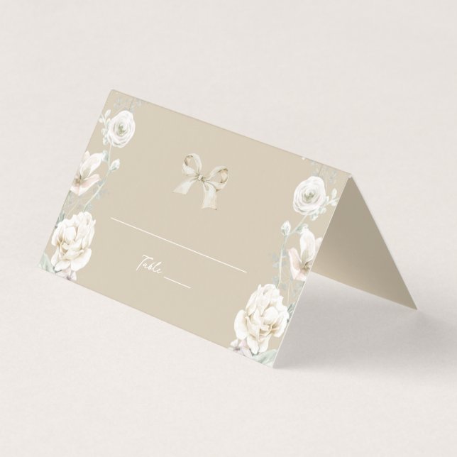 Número da Tabela de Casamento Floral do Arco Coque (Frente)