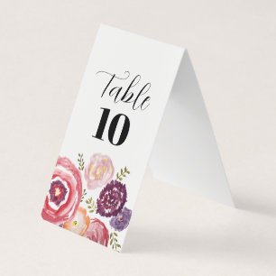 Número da Tabela de Pintura da Flor de Casamento