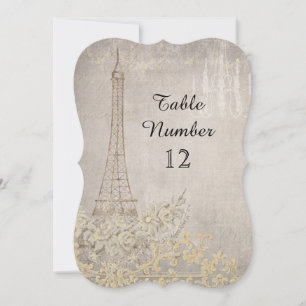 Número da Tabela de Recepção Parisiense da cinza V