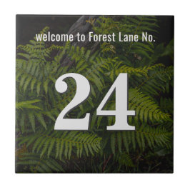 Número de Casa/ Apartamento personalizado com sama