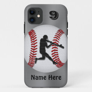 NÚMERO DE NOME DO Capas iPhone Baseball Personaliz