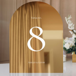 Número de Tabela de Casamento DIY