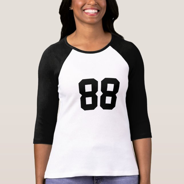 Número design da camisa de 88 t (Frente)
