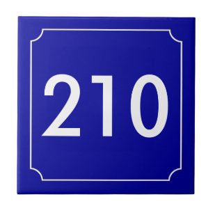 Número do apartamento francês