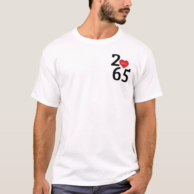 Número do Quarto 256 em Camiseta Tri-Blend (Frente)