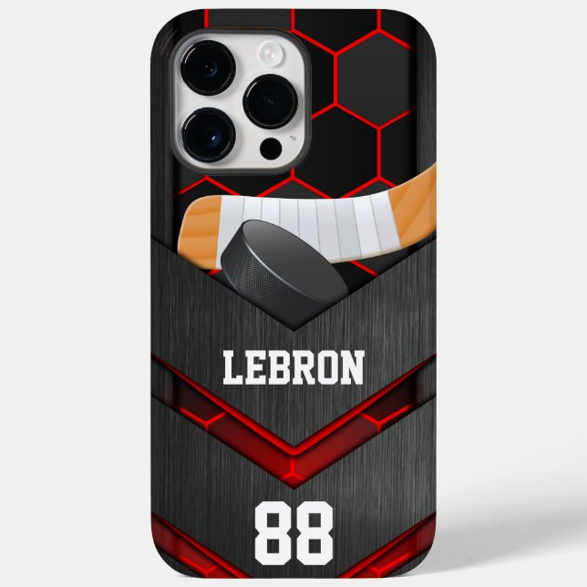 Número e nome personalizados do hóquei americano (Verso)