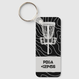 Número PDGA personalizável Chaveiro de Golf de Dis
