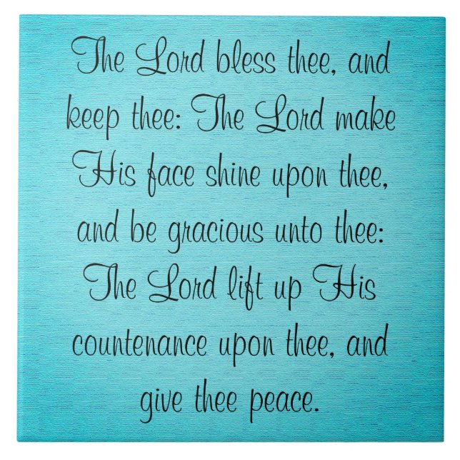 Números 6:24-26 (Frente)