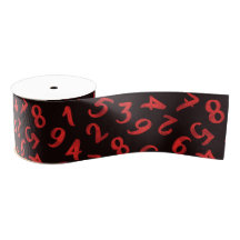 Números Cachorros White Red Black Pattern Matemáti