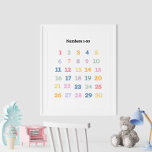 Números Coloridos 1-30 Poster educacional<br><div class="desc">Melhore as habilidades de reconhecimento e contagem de números do seu filho com o "Colorful Numbers 1-30 Educational Poster." Este poster vibrante apresenta números de 1 a 30 em negrito, dígitos coloridos, projetados para atrair e engajar jovens aprendentes. O design brilhante e lúdico faz dele uma ferramenta educacional ideal para...</div>