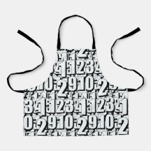 Números Crianças Brancas Pretas