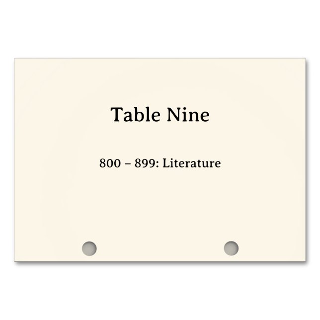 Números de Mesa do Catálogo de Cartões do Sistema  (Frente)